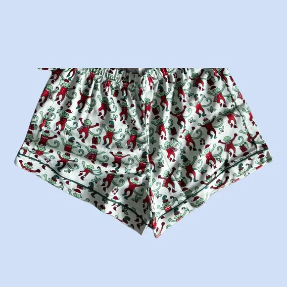 NWT- Roller Rabbit- Holiday Monkey- Size XS